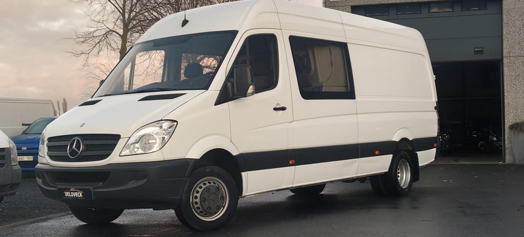 Mercedes-Benz Sprinter 516 cdi dubbel cab 5zit, Autos, Achat, Entreprise, Boîte manuelle, 5 portes