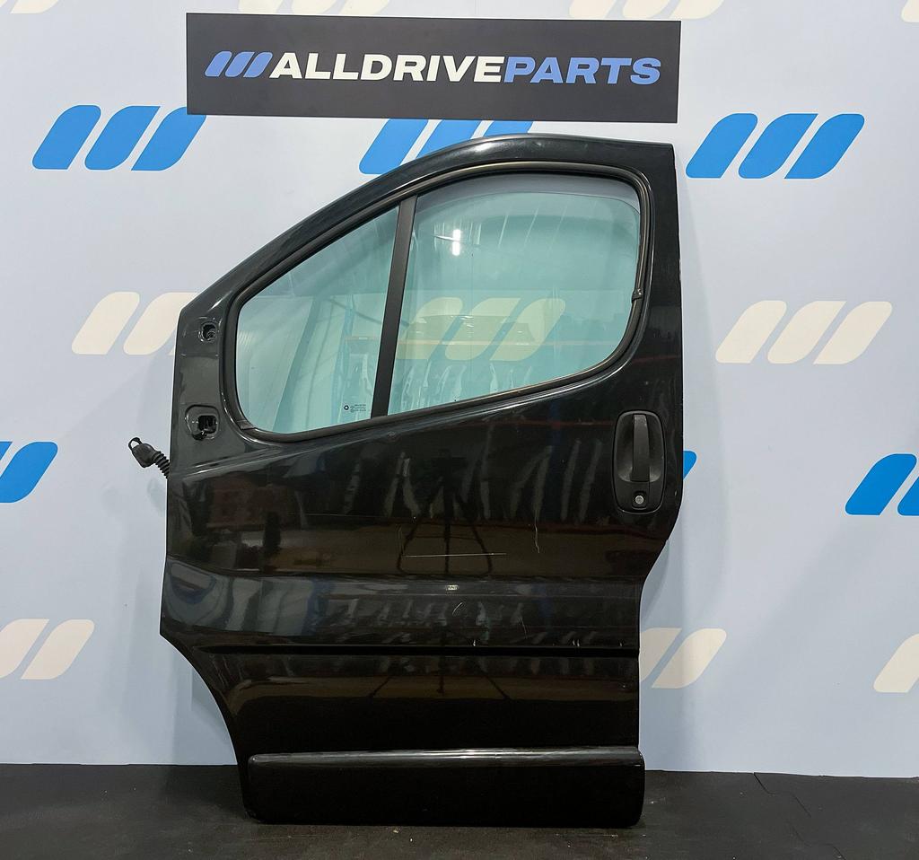 Voorportier links Renault Trafic TED 68 zwart 7751478602, Gebruikt, -, Deur, -