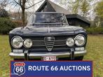 Alfa Romeo Giulia Super 1600 | 1972 | Route 66 Auctions, Zwart, Bedrijf, Handgeschakeld, Overige carrosserie