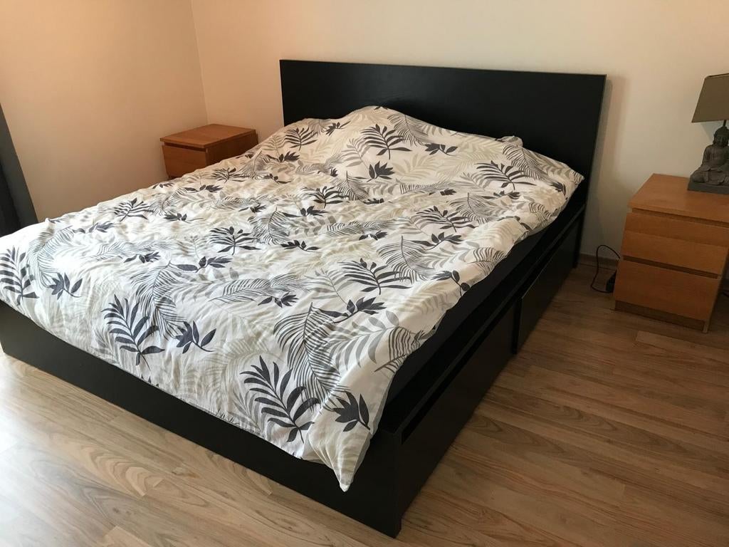Lit Malm King Size (180200), Huis en Inrichting, Slaapkamer | Complete slaapkamers, Ophalen