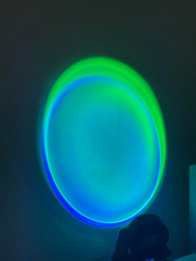 Lampe  - Lampe de projection - Avec port USB - Multicolore, Maison & Meubles, Lampes | Lampes en vrac, Comme neuf, Enlèvement