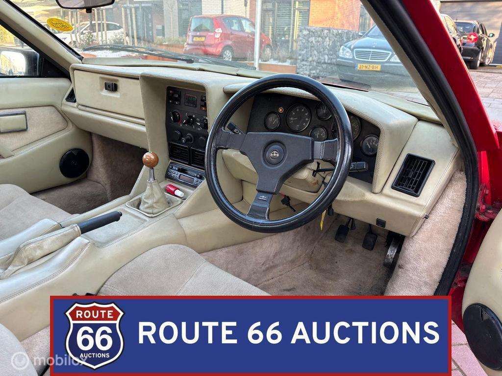 Lotus Eclat | 1985 | Route 66 Auctions, Zwart, Bedrijf, Handgeschakeld, Overige carrosserie