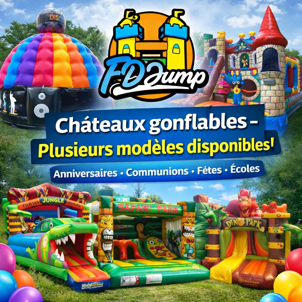 Location chateau gonflable, Tickets en Kaartjes, Evenementen en Festivals