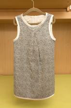 Feestelijk zilver/blauw kleedje CKS, maat 6 jaar, Robe ou Jupe, Enlèvement ou Envoi, Cks, Comme neuf