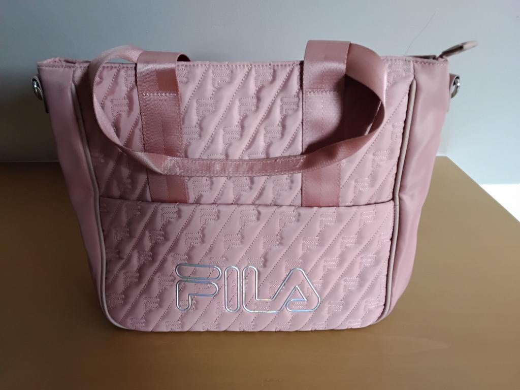Handtas Fila, Handtassen en Accessoires, Tassen | Damestassen, Ophalen of Verzenden, Zo goed als nieuw, Roze, Handtas