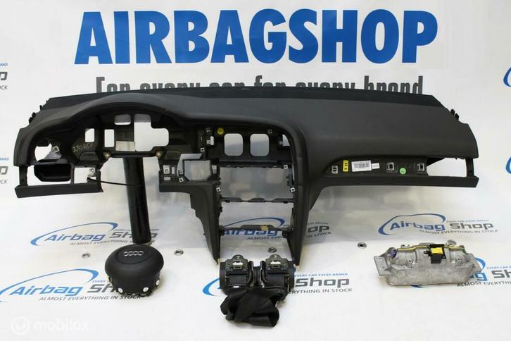 Airbag set - Dashboard zwart S line Audi A6 - C6 (2004-2011), Auto-onderdelen, Dashboard en Schakelaars