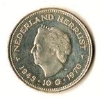 Pièce de monnaie / Pays Bas / 10 Gulden / 1970 / Argent, Enlèvement ou Envoi, 10 florins, Monnaie en vrac, Argent