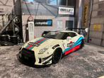 1:18 Nissan GT-R R35 LBWK - nieuw in de doos, Ophalen of Verzenden, Zo goed als nieuw, Auto, Solido