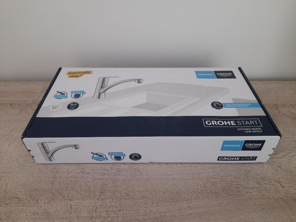 Grohe keukenkraan (nieuw), Ophalen of Verzenden, Nieuw, Inox, Kraan