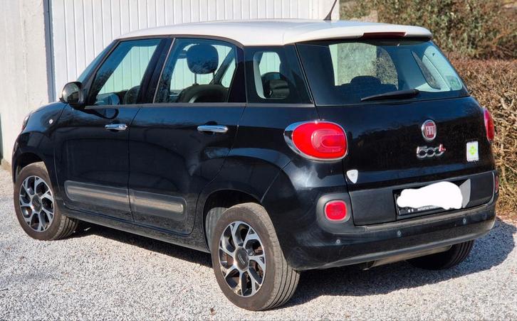 Fiat 500L CNG BENZ 1prop clima 2017.180.000km 6500€ ctok, Auto's, Fiat, Particulier, 500L, CNG (Aardgas), Euro 6, Berline, 5 deurs