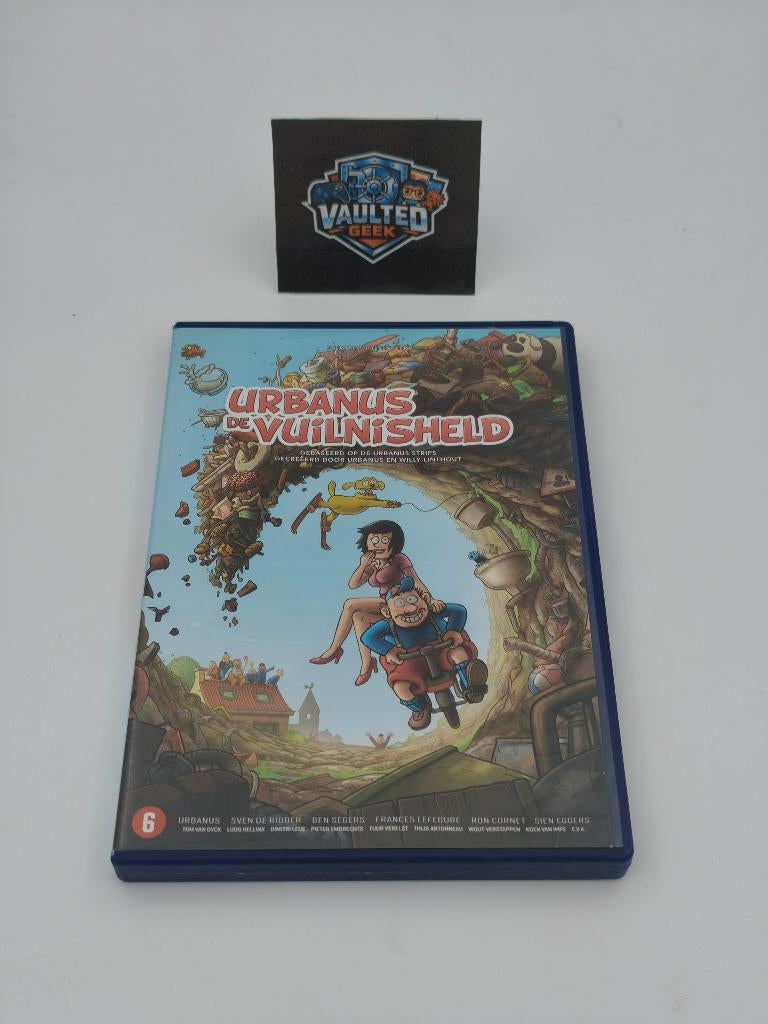 Urbanus de vuilnisheld dvd, Cd's en Dvd's, Dvd's | Tekenfilms en Animatie, Zo goed als nieuw, Overige soorten, Tekenfilm, Vanaf 6 jaar