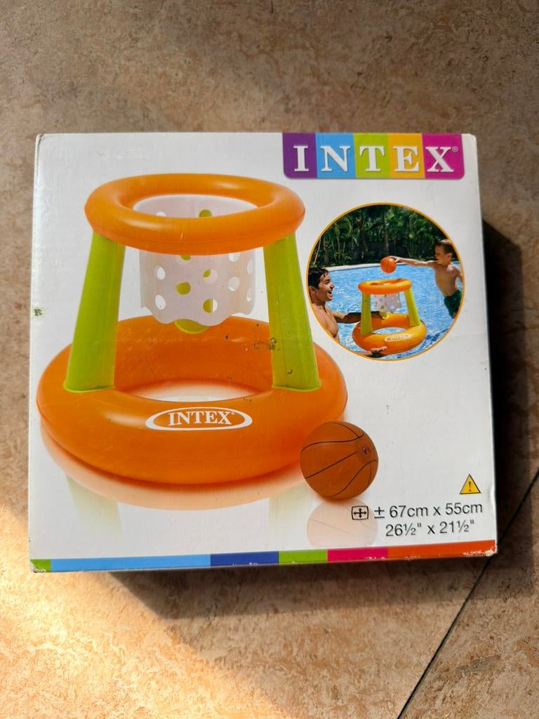 Intex opblaasbare basketbal ring - nieuw in doos, Enfants & Bébés, Jouets | Extérieur | Figurines gonflables, Enlèvement, Comme neuf