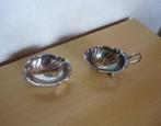 Set van 2 vintage verzilverde schaaltjes, Ophalen of Verzenden