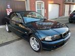 BMW 320ci 212.418KM GEKEURD 2002 onderhoudsboekje, Auto's, Zwart, Cabriolet, Zwart, Bedrijf