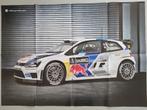 Poster Volkswagen Polo WRC, Verzamelen, Overige Verzamelen, Zo goed als nieuw, Ophalen