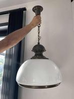 Lustre/lustre vintage, en très bon état !, Enlèvement, Comme neuf, Verre