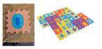 Tapis puzzle en mousse, complet, comme neuf - 10 euros, Enlèvement, Comme neuf, Tapis ou Coussin