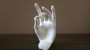 Lot / partij beelden wit Hand / Hoofd ( NIEUW ), Enlèvement ou Envoi