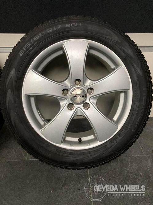 17'' Nissan Qashqai J10 J11 velgen + winterbanden 5x114.3, Auto-onderdelen, Banden en Velgen, Banden en Velgen, Winterbanden, 17 inch