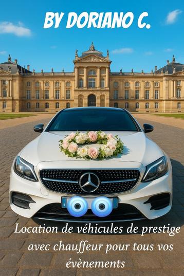Location voitures de luxe avec chauffeur beschikbaar voor biedingen