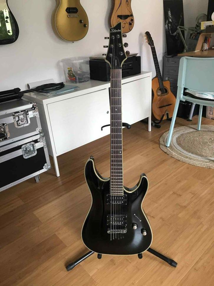 Schecter Blackjack EX, Muziek en Instrumenten, Snaarinstrumenten | Gitaren | Elektrisch, Gebruikt, Solid body, Overige merken