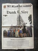 Journal décès Roi Baudouin 1993, Enlèvement ou Envoi, Utilisé, Magazine ou livre