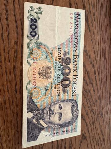 200 zlotych Polen (153) beschikbaar voor biedingen