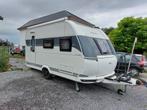 Caravan Hobby 440SF Deluxe 2022, Caravans en Kamperen, Caravans, Hobby, Kachel, Treinzit, Tot en met 3