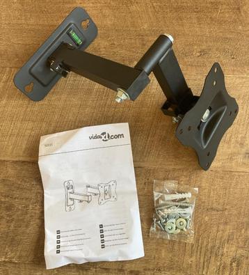 Support écran TV 10-23" inch inclinable niveau à bulle Vida, Enlèvement ou Envoi, Neuf