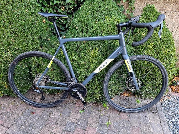 Gravelfiets Cube Cross Race Pro (61) + Wahoo GPS, Fietsen en Brommers, Fietsen | Racefietsen, Gebruikt, Overige merken, Meer dan 20 versnellingen