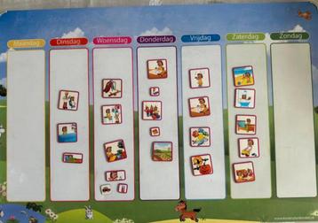 Weekplanbord voor kinderen beschikbaar voor biedingen