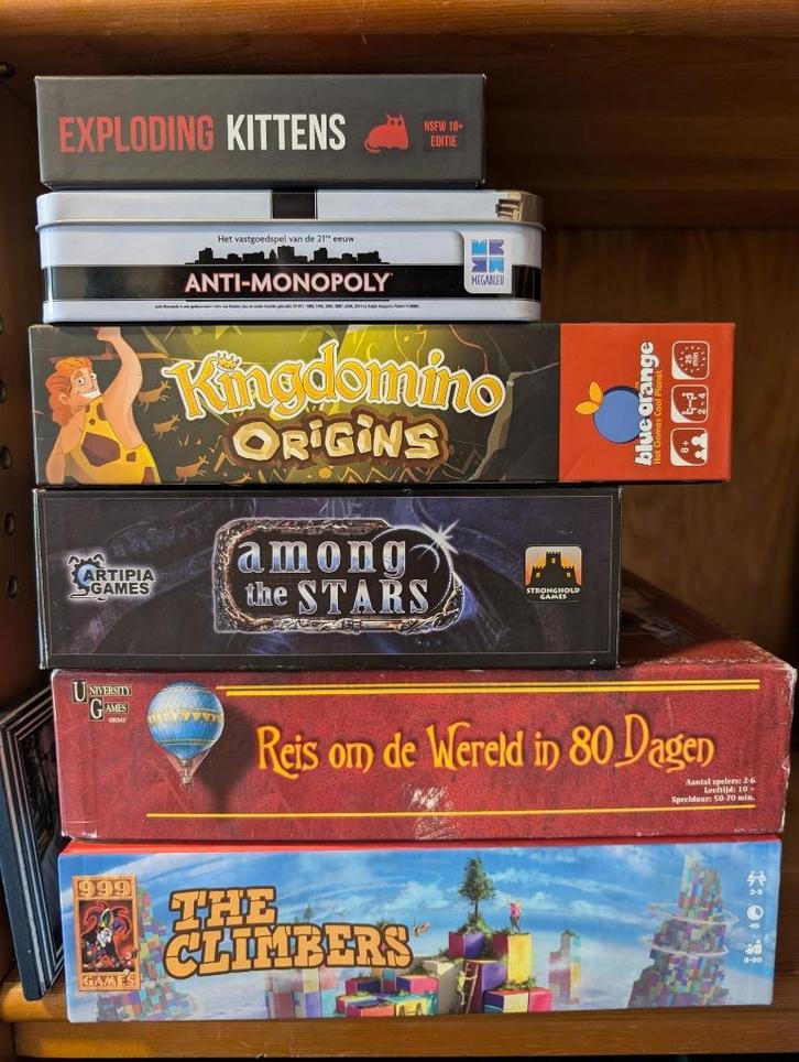 Gezelschapspellen, Hobby en Vrije tijd, Gezelschapsspellen | Bordspellen, Ophalen of Verzenden