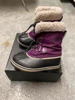 Sorel snow boots - paars - kinderen - maat 28, Comme neuf, Sorel, Enlèvement