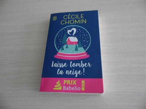 LAISSE  TOMBER LA NEIGE !     CÉCILE CHOMIN, Boeken, Romans, Zo goed als nieuw, Europa overig, Ophalen of Verzenden