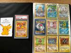 Complete originele shadowless Base Set van Pokemon, Ophalen of Verzenden, Gebruikt, Meerdere kaarten, Foil