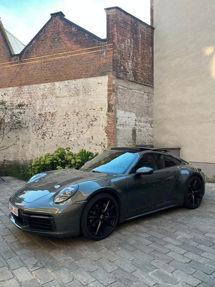 Porsche 911 Carrera 2 -CHRONO-Aventurine Green- PANO - HEINZ, Auto's, Porsche, Bedrijf, Te koop, Regensensor, Benzine, Euro 6