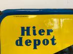 Groot Union emaille reclamebord, Ophalen of Verzenden, Gebruikt, Reclamebord