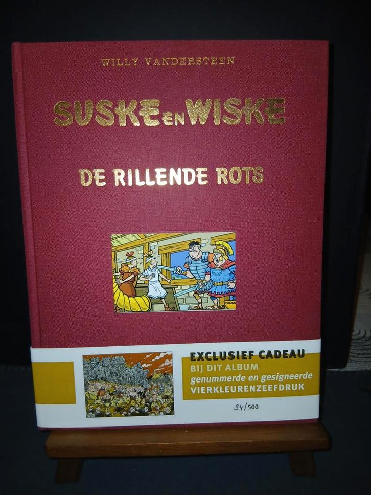 Willy Vandersteen - luxe - De rillende rots 94 /500, Boeken, Stripverhalen, Nieuw, Eén stripboek, Ophalen of Verzenden