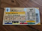 ⚽ Ticket Moeskroen - Rsc Anderlecht 2000-2001 ⚽, Ophalen of Verzenden, Zo goed als nieuw