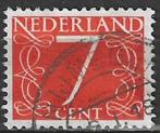 Nederland 1953/1971 - Yvert 612 - Groot cijfer - 7 c.  (ST), Timbres & Monnaies, Timbres | Pays-Bas, Affranchi, Envoi