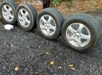 Pneus hiver 195/65-15, jantes Hyundai, entraxe 5x114,3, Auto-onderdelen, Banden en Velgen, Ophalen, Gebruikt, 15 inch, Banden en Velgen