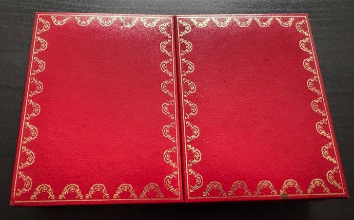 Vintage Les Must De Cartier kaartspel set uit 1970, Antiek en Kunst, Antiek | Woonaccessoires, Ophalen of Verzenden