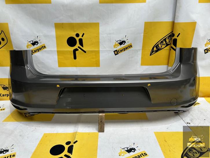 Achterbumper Volkswagen Golf 7 4x PDC ORIGINEEL 5G6807421, Auto-onderdelen, Carrosserie, Bumper, Volkswagen, Achter, Gebruikt