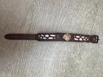 tomorrowland bracelet, Ophalen of Verzenden, Gebruikt, Bruin, Leer