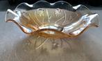 Vintage schaal met bijhorende vaas ( 1950-1960), Ophalen, Zo goed als nieuw, Overige kleuren, Glas
