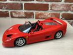 BURAGO FERRARI CABRIOLET F50 SPIDER 1995, Enlèvement, Comme neuf, Burago