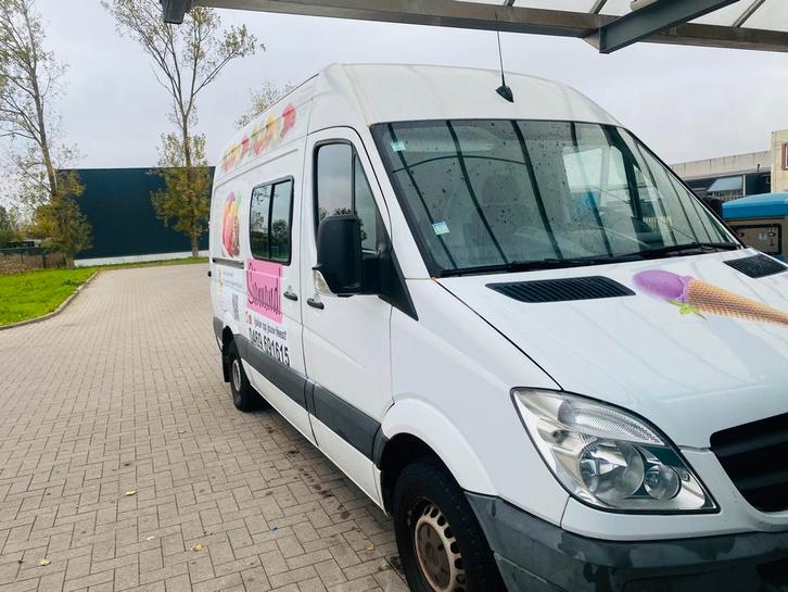 Mercedes sprinter 2010, Auto's, Mercedes-Benz, Bedrijf, Diesel, Euro 5, Wit, Ophalen