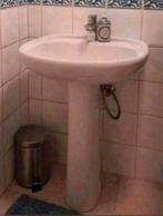 Lavabo met voet, Ophalen of Verzenden, Zo goed als nieuw