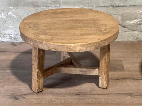 Salontafeltje - 59 cm rond + 40 cm hoog, Huis en Inrichting, Tafels | Salontafels, Nieuw, Minder dan 50 cm, 50 tot 100 cm, 50 tot 100 cm