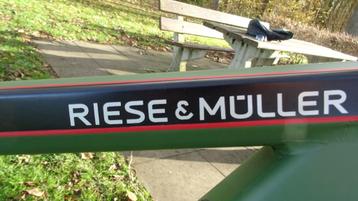 Riese & Müller, Fietsen en Brommers, Elektrische fietsen, Gebruikt, 47 tot 51 cm, 50 km per accu of meer, Ophalen